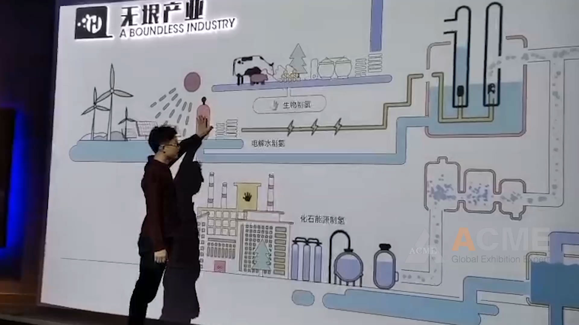 光影魔感墙